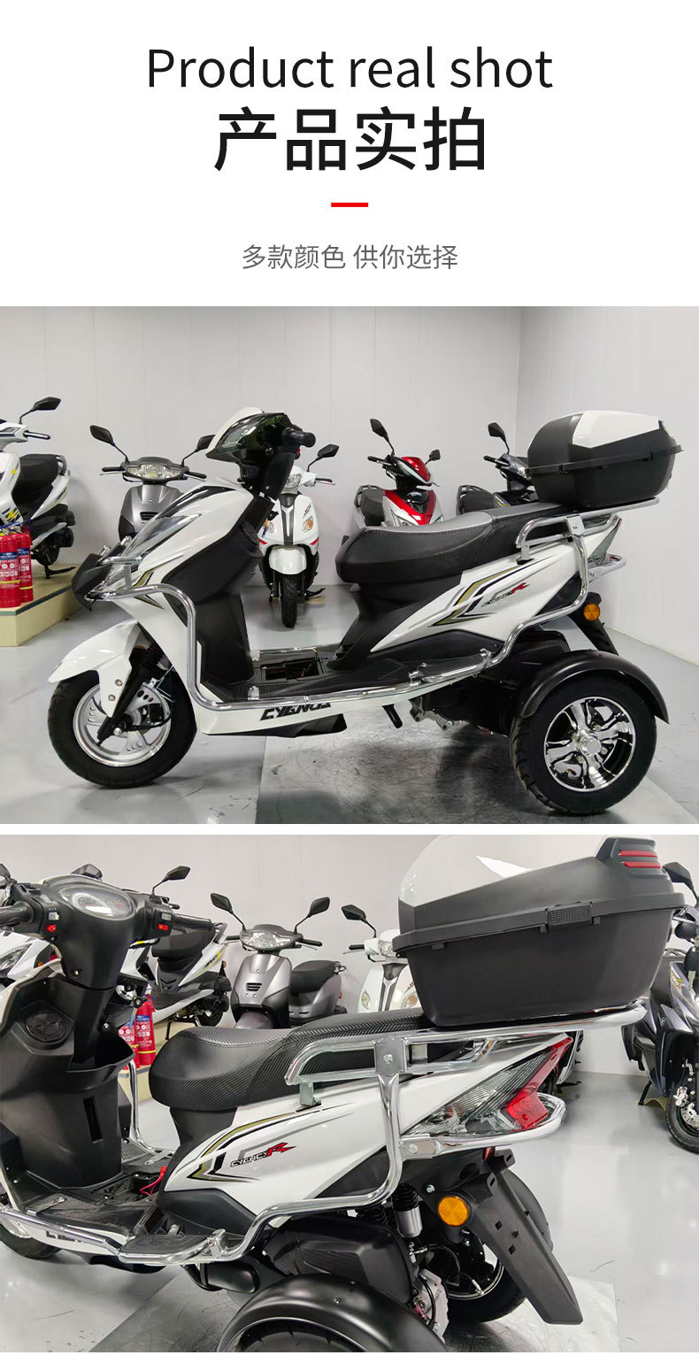 Cross-Border Foreign Commuting Motorcycle Xl125Zk-2 Pedal Tricycle Motorcycle Commuting Vehicle Foreign Trade Export