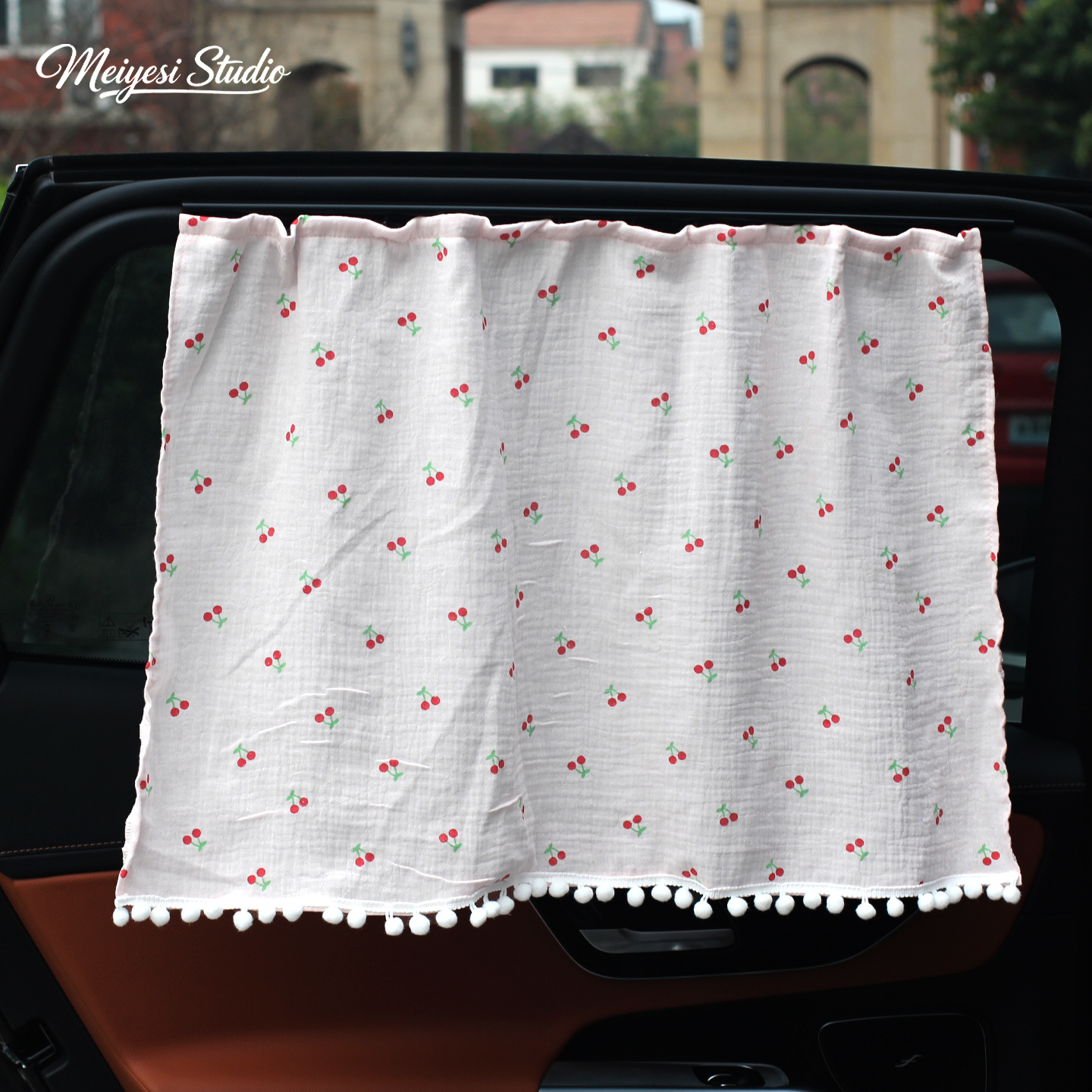 Cortina de automóvil tipo carril deslizante incrustado cortina de sombra para automóviles de dibujos animados lindas cortinas de automóviles de dibujos animados a prueba de sol y aislamiento térmico