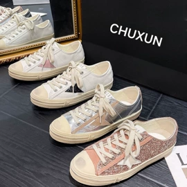 女式休闲单鞋;女式运动单鞋;平底拖鞋