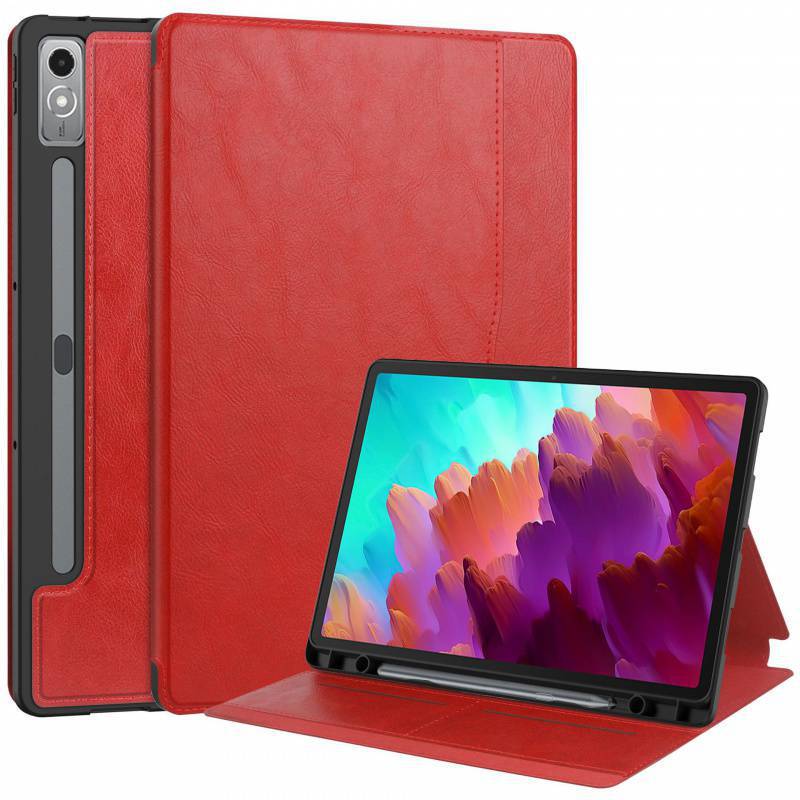 Suitable for Lenovo Xiaoxin Pad Pro 12.7 Business Tablet Protective Case Pen Slot Leather Case