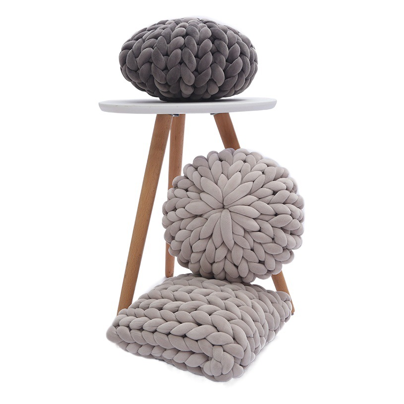 Cross-Border New Velvet Crystal Velvet Core-Spun Yarn Thick Cloth Strips Pillowcase Thick Icelandic Yarn Bag DIY Yarn