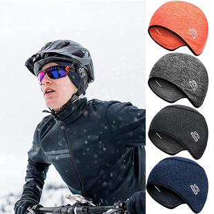 Sports warm ear cap earmuffs skull cap mountaineering running fleece melon skin cap helmet lining winter riding skull cap