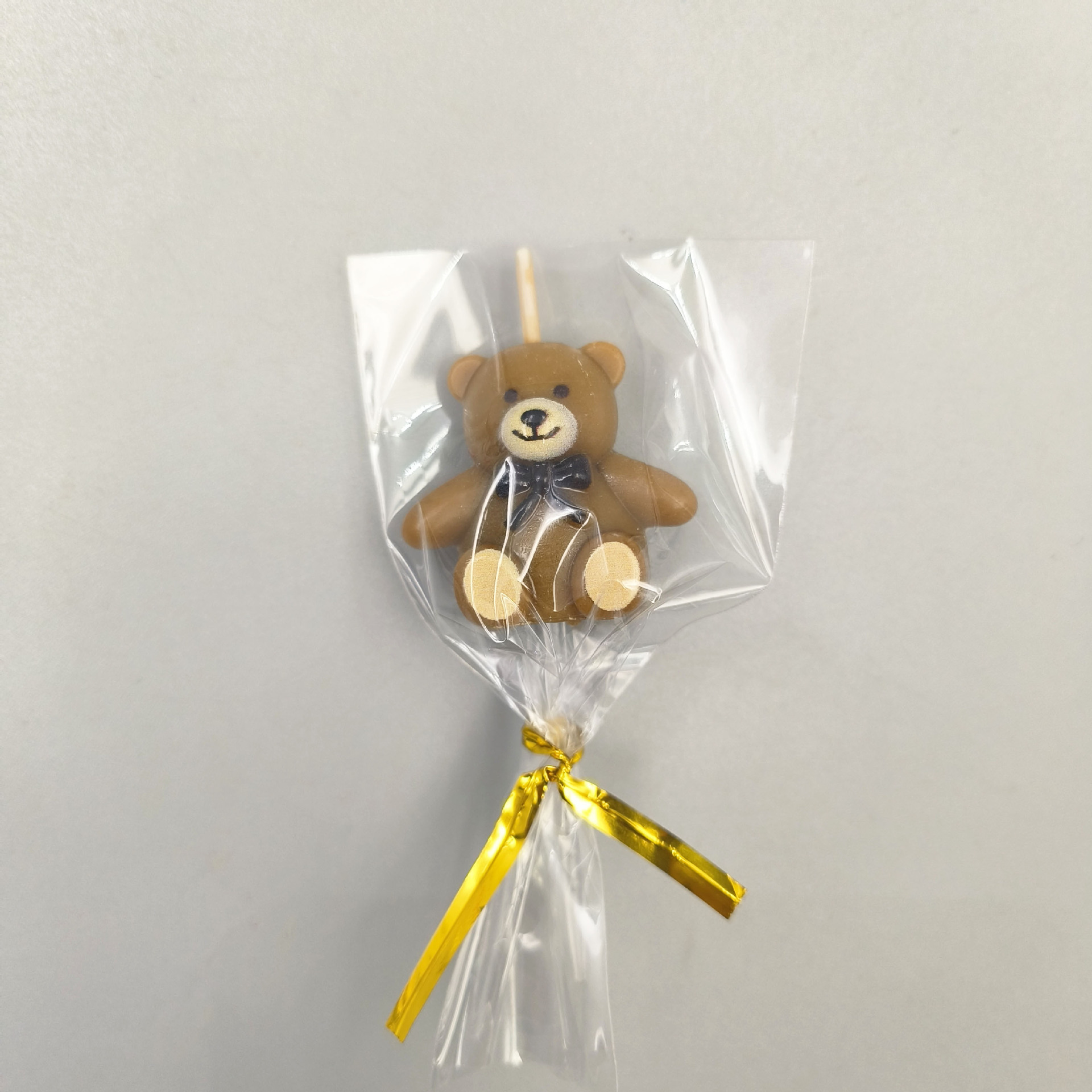 Cartoon Creative Wholesale Teddy Bear Birthday Candle Cute Cubs Children Birthday Party Cake Decorative Candle