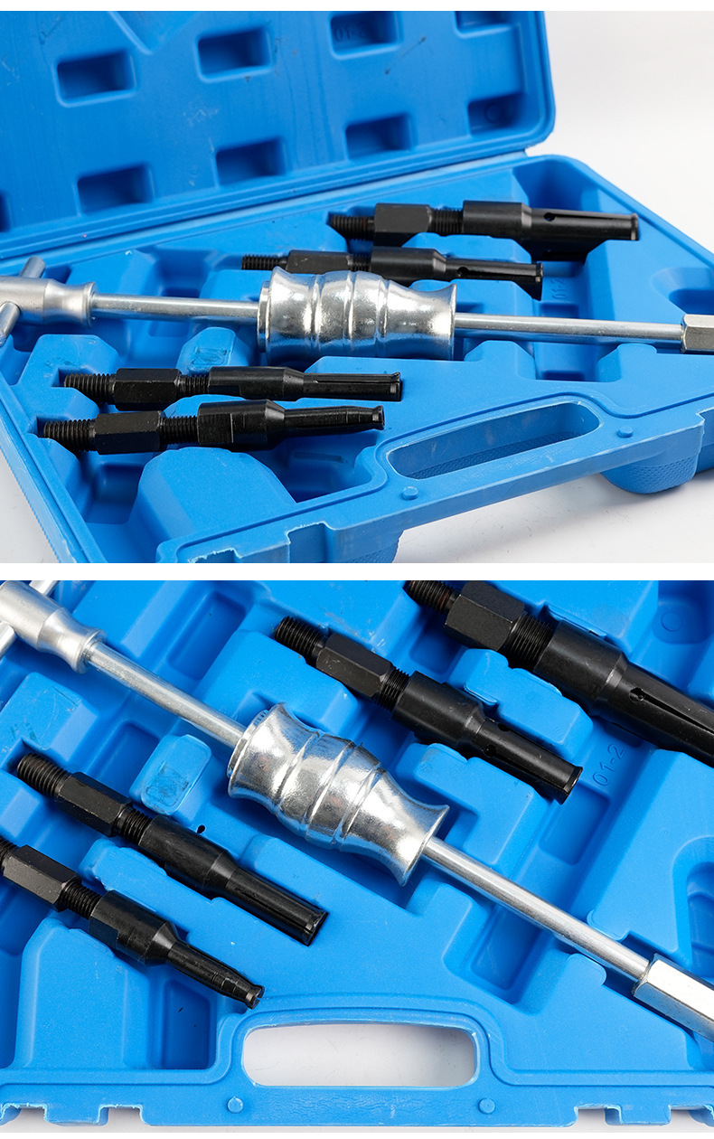 5pcs Inner Hole Bearing Puller Set Car Remover Tool
