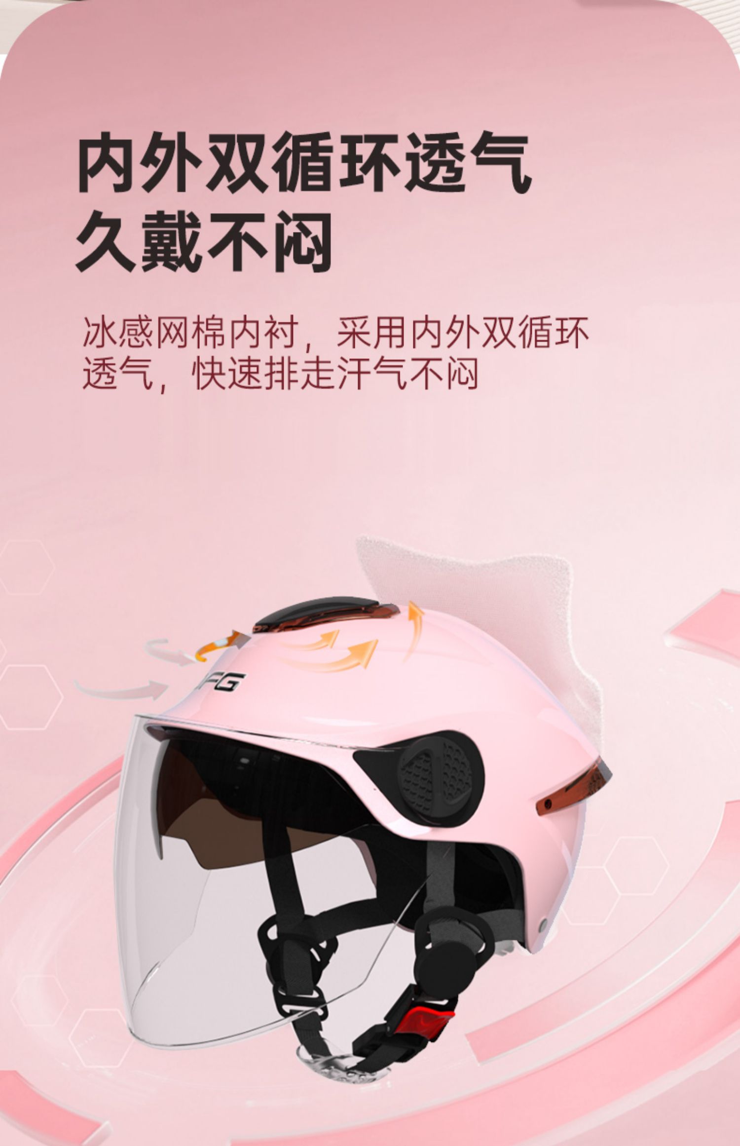 Dfg3C Certified Battery Electric Vehicle Helmet for Women, Summer and All-Season Use, Half Helmet for Men, Motorcycle Safety Helmet