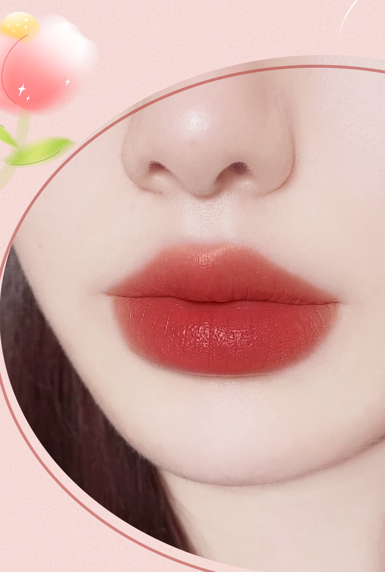 NOVO Smooth Mist raincoat Lipstick Waterproof setting, one-coat film not easy to stick to the cup, lock lip color lipstick wholesale undefined