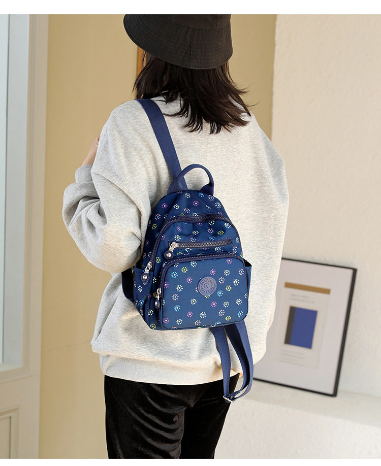 794g Weight Polyester Lining Material Zipper Closure Type Double Shoulder Straps Strap Type Fashion Backpack Bags Type Waterproof Anti-theft Color Block Casual Daily Women's Backpack