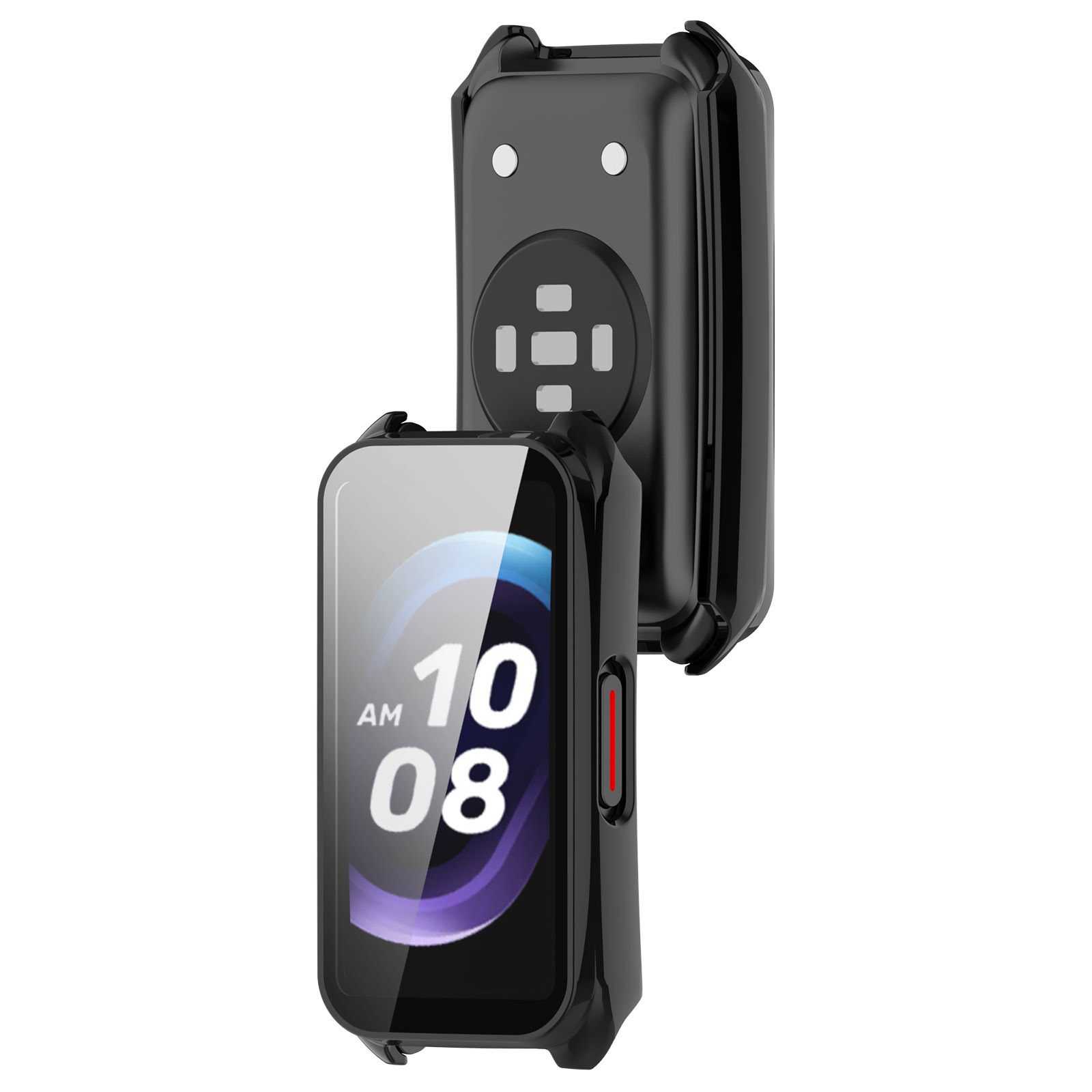 Suitable for keepb4 wristband protective case, tpu fully covered soft rubber case, keep B4 watch case, PC+ tempered film integrated case undefined