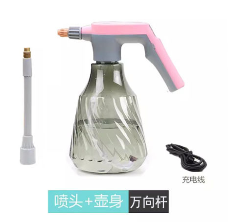 Boquilla neumática eléctrica boquilla de botella de plástico Flor de riego de lavado de coches se puede combinar con tubería de agua hervidor cuerpo regadera Venta directa de fábrica