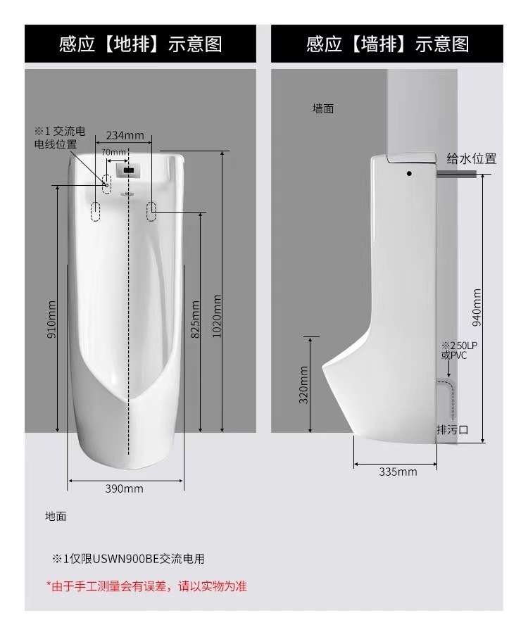ΤОΤО urinal flushing valve accessory DU601S concealed urinal fully automatic sensor men's urinal hanging undefined