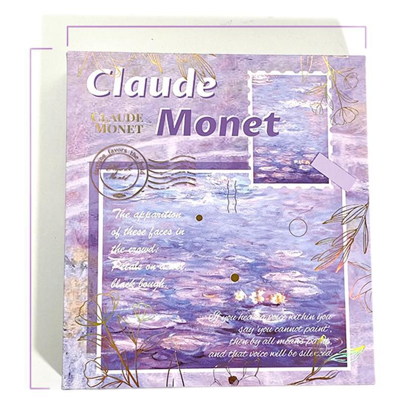 文芸手描き油絵ノートビジネス礼箱セットレトロPU磁気ボタン本手帳中学生お土産