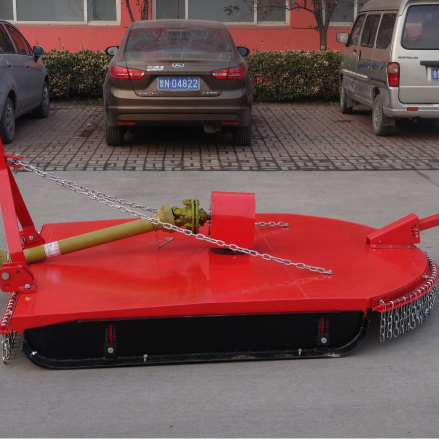 灌木林地杂草清理机 拖拉机后置式割草机 牵引甩刀式牧草收割机