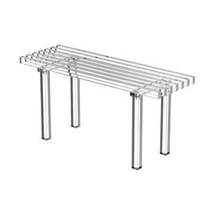 Custom acrylic transparent removable entrance bench suitable for bedroom bedside storage stool sofa rack plant rack