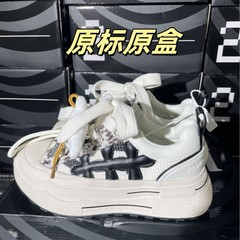 【实拍】XSHOOTBRAND蜡笔小新联名款帆布鞋厚底休闲板鞋百搭小脏