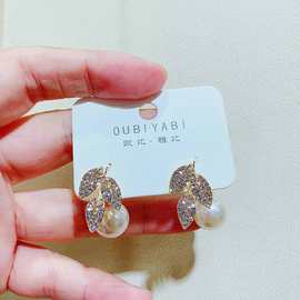 欧比雅比混批夸张韩版个性几何耳扣耳饰新款女耳环耳钉饰品47141J