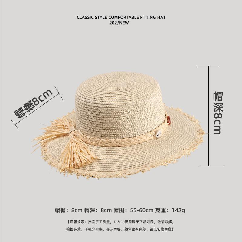 Gran Bretaña retro sombrero de paja panameño sombrero de verano nuevo sombrero de protección solar sombrero de playa sombrero de vacaciones