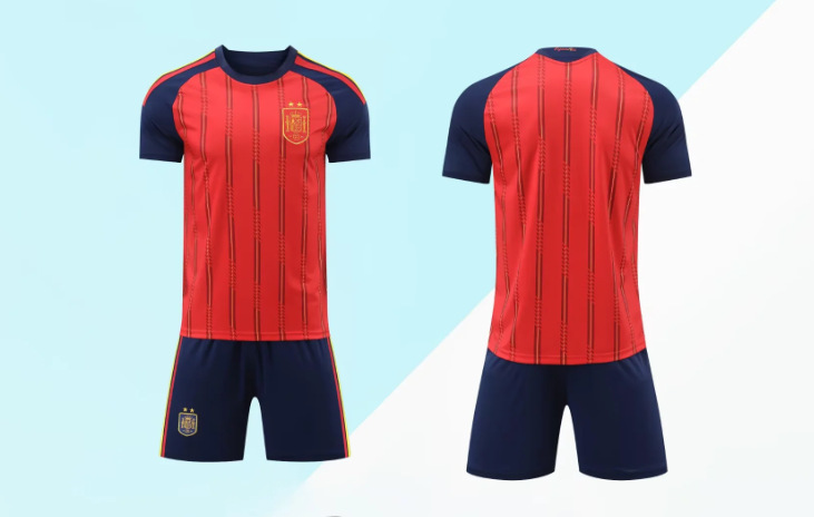 Camiseta de fútbol de la Copa del Mundo 2026 Inglaterra Francia España camiseta de fútbol de dos estrellas