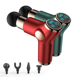 Cross-Border Electric Fascia Gun USB Rechargeable Electric Massage Gun Muscle Relaxation Vibration Gun Stick Portable Massager Neck