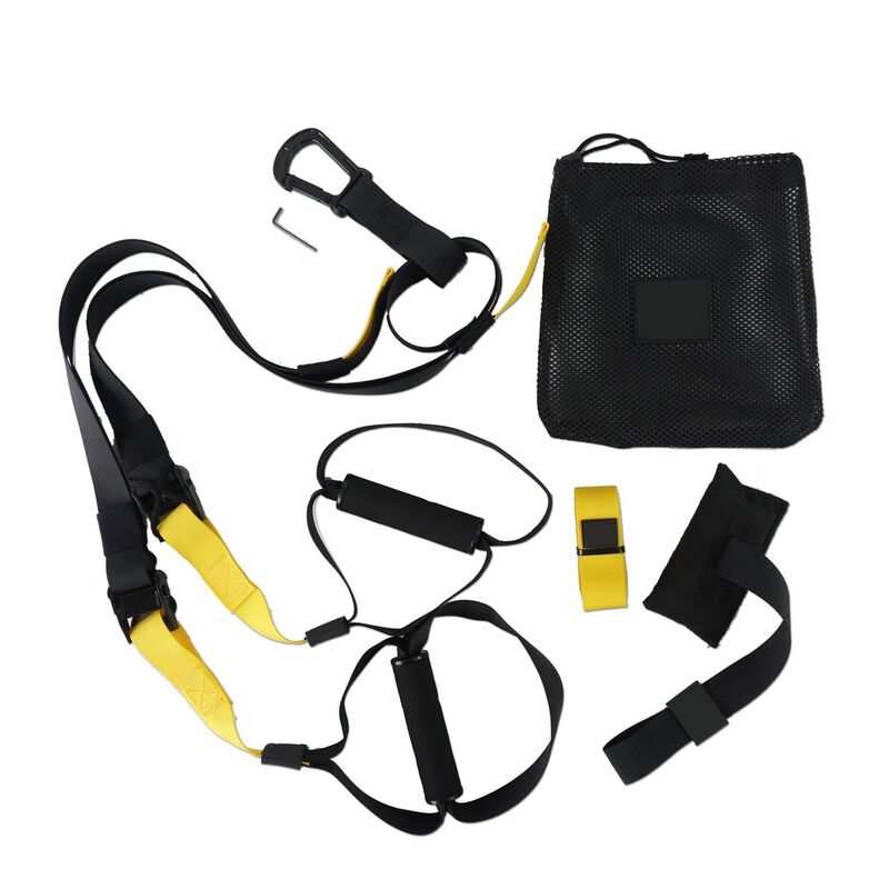trx7悬挂式训练带阻力带瑜伽拉力绳运动健身训练器腹肌家用拉力带|undefined