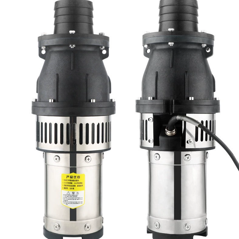 Портативный водяной насос с переменной частотой и постоянными магнитами, энергосберегающий водяной насос для орошения с высоким подъемом, устойчивый к коррозии, водостойкий водяной насос для разведения большого объема