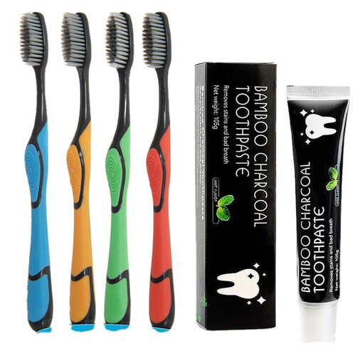 Bamboo Charcoal Soft bristle Household Toothbrush Wholesale Bamboo Toothbrush for Men and Women Adult Bamboo Charcoal Toothbrush Manufacturer Wholesale and Distribution