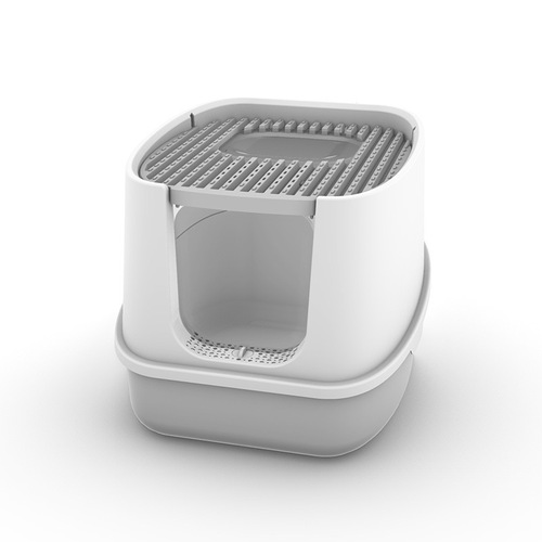 Cat litter box large capacity top entry odor removal cat litter pan splash-proof fully enclosed cat litter box wholesale cat litter box