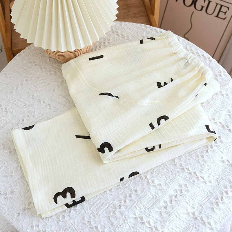 ZHY 크레이프 임부복 - 베이지 숫자