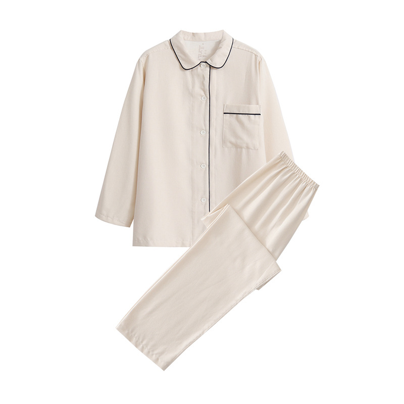 (Women) Cotton Flannel Cheese Color Set