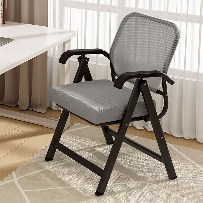 Chair Backrest Mahjong Chair Comfortable Sedentary Chess and Card Room Conference Room Dormitory Simple Foldableing Office Chair Computer Chair