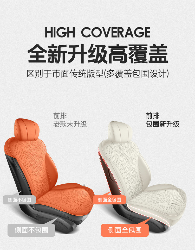 New Model Car Seat Cover for Chery Fulwin A9L, Saddle Cushion Car Seat Cushion, All-Season Manufacturer Wholesale