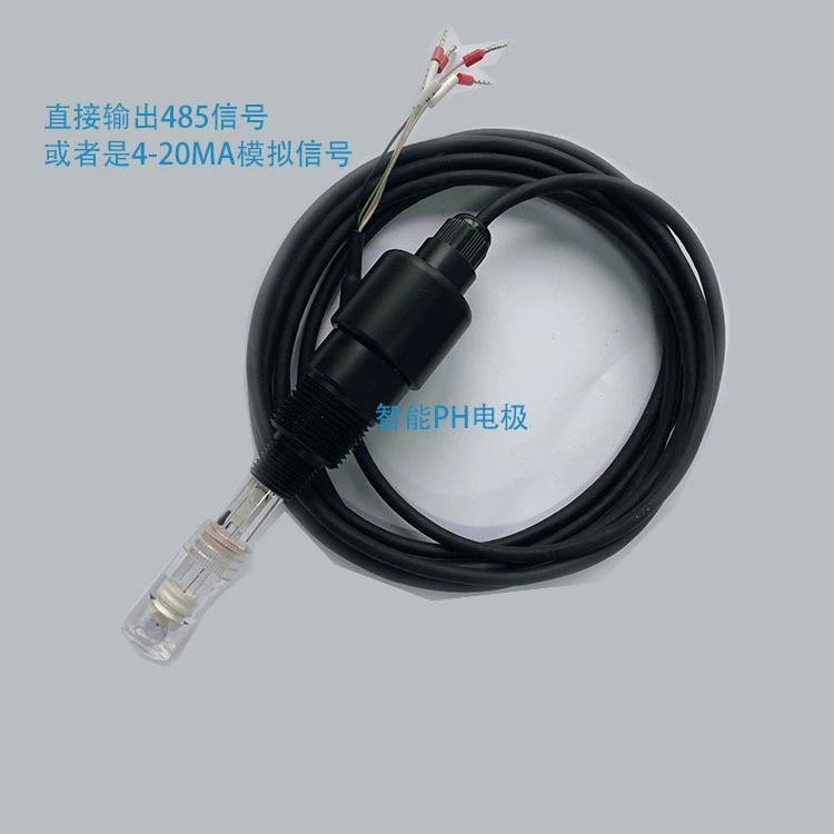 Интеллектуальный датчик PH и EC, электрод, с выходом RS485, сточные воды, сельское хозяйство, электростанция