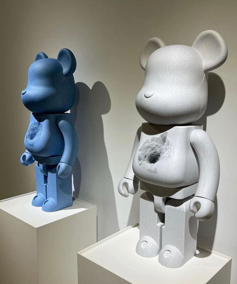 Bearbrick 1000% насильственный Медведь Киджу Кэт Ту Яджия Яйли управляет трендовой игрушкой кукла