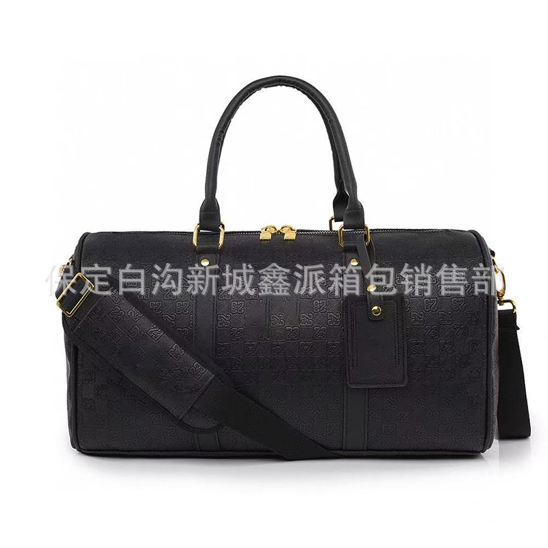 6003 대형 PU 블랙 골드