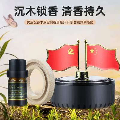 Creative Banner Solar Energy: Car Perfume Aromatherapy