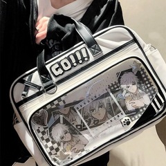 オリジナルデザインサッカー痛包大食量バー谷子学生アニメ日常社畜シングルショルダーバッグ洋風