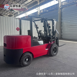 1.5 Tons of Internal Combustion Forklift Diesel Forklift 3 Tons 5 Tons Ride-On Hydraulic Forklift Warehousing and Handling Truck
