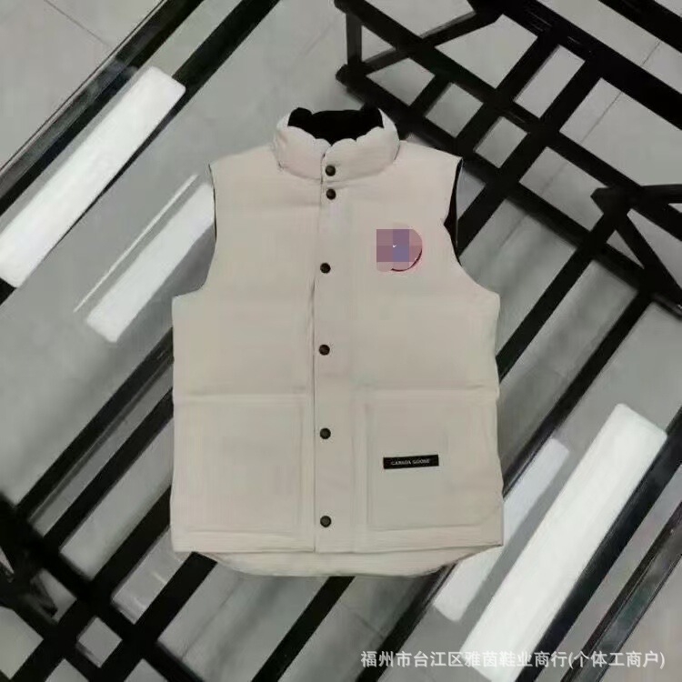ガチョウの定番モデル秋冬カップルの羽毛馬甲男女同タイプの防風防水は厚くて暖かいです。|undefined