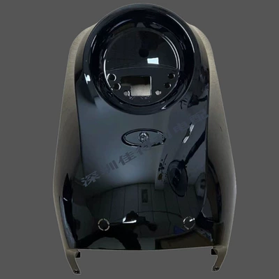 Third Generation Round Lamp Panel | Electric vehicle fender - bright-black-third-generation-panel-not-equipped-with-round-lights