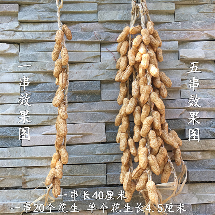 仿真辣椒假玉米大蒜花生蔬菜水果农家乐饭店庭院田模型装饰品挂串|undefined