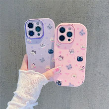 满屏小猫咪适用vivos30x200手机保护套红米k70小米14/15防摔软壳