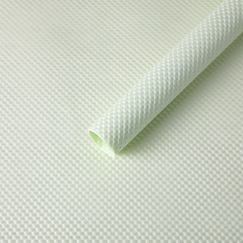 Papel de embalaje de flores de lunares al por mayor floristería arte floral hojaldre papel kraft embalaje de ramo papel en relieve tridimensional papel de embalaje de flores