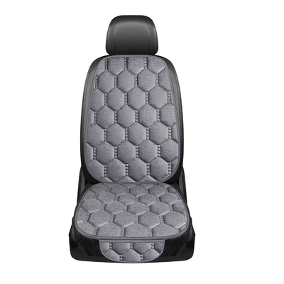 Winter Short Plush Car Seat Cushion: Seat cushion, seat cover