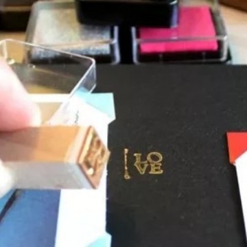 Creativo de secado rápido sello cuadrado 3*3 mesa de impresión de aceite de impresión de color dedo del bebé pintura almohadilla de impresión papelería