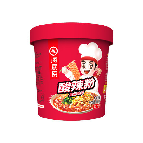 海底すくい酸っぱい辛い牛の腹の粉のトマトの牛肉の酸っぱい粉のナットの粉のインスタントラーメンのインスタントラーメンのカップラーメンの箱|undefined