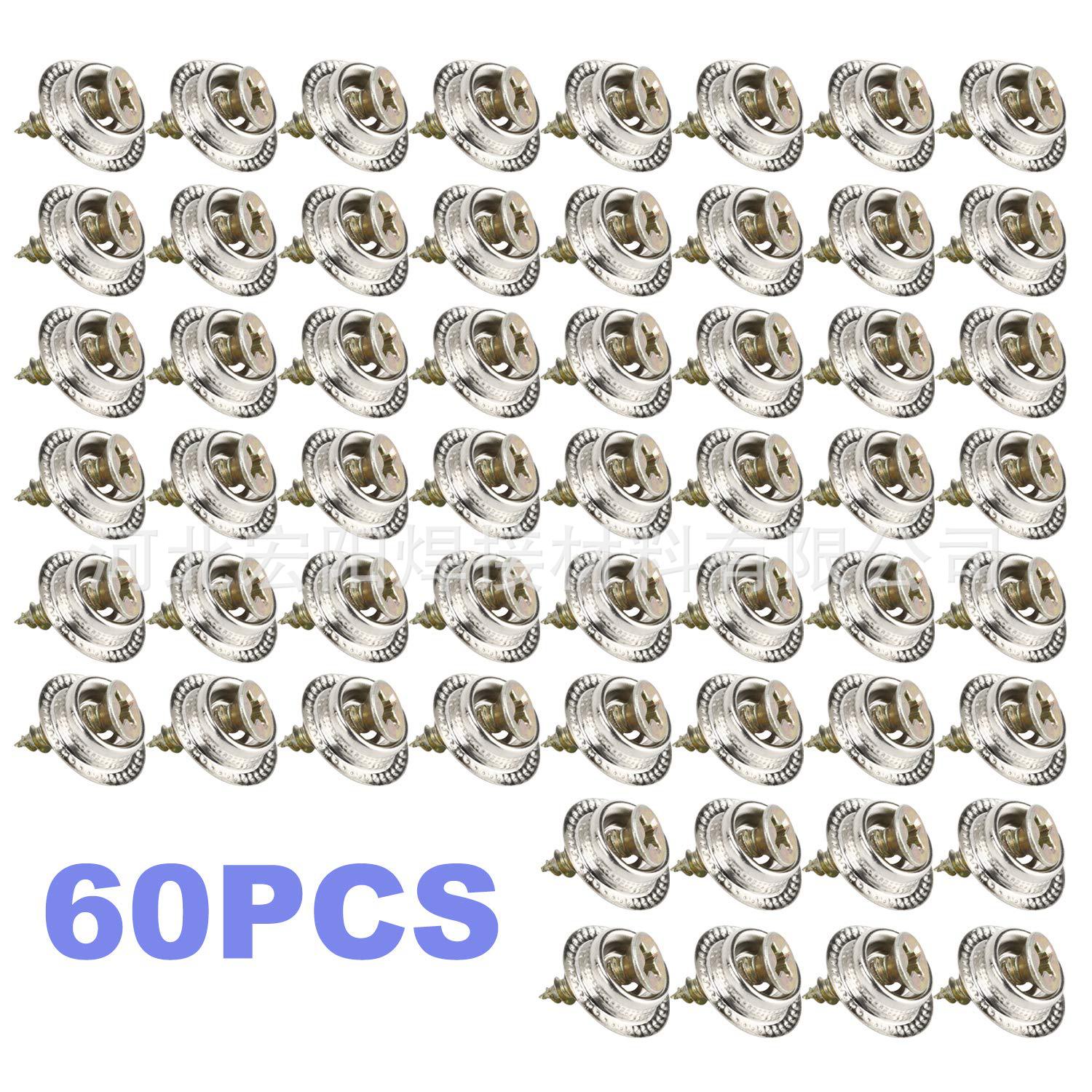 60Pcs Car Ceiling Clips for Fixing Ceiling Fabric Detachment, Fixing Sagging Ceiling Fabric, Car Interior Ceiling Fasteners