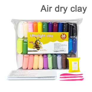 Air Dry Clay Ultra Light Clay Plasticine Toy Colored Mud temu Hishiyin Amazon Clay