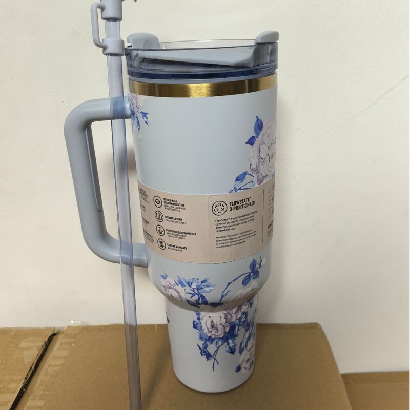 stanley史丹利新三代繁花系列40oz大容量汽车杯冰霸杯304不锈钢|undefined