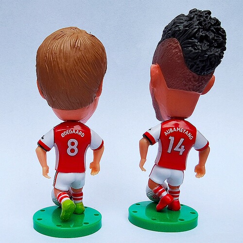 Portugal Ronaldo football star doll Wenger Aubameyang football doll model doll ornaments