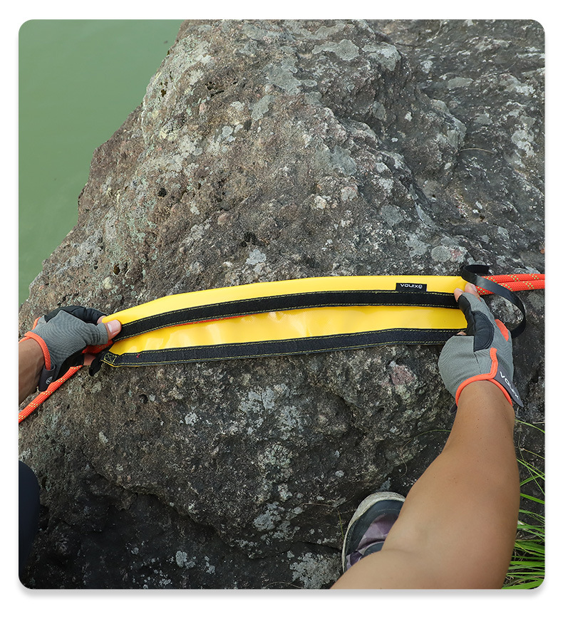 Xinda Double Protector Outdoor Rock Climbing High-altitude Work Anti-abrasion Wear-resistant Rope PVC Protective Cover_voghion.com