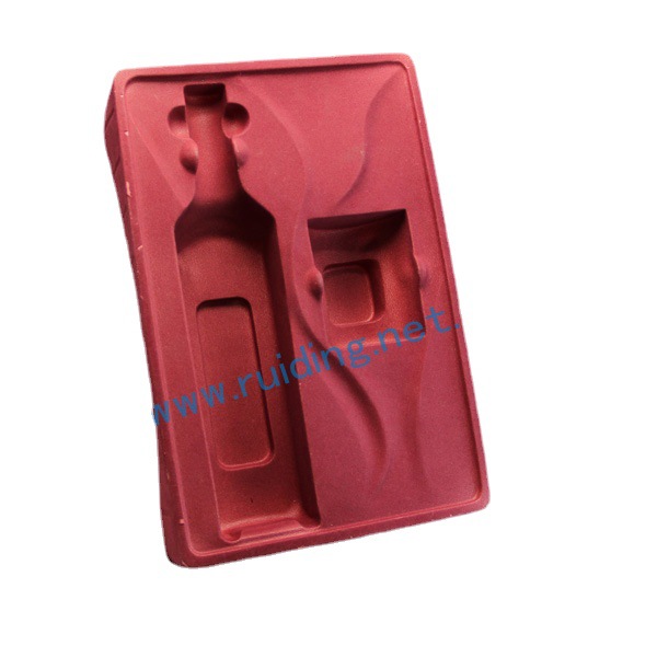 【推荐】红酒，威士忌植绒托盘 ps植绒托吸塑